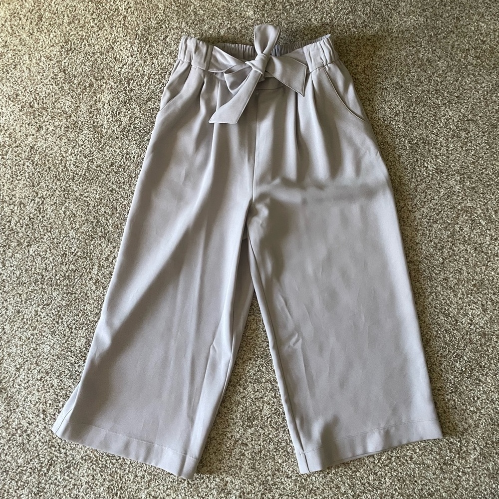Lululemon cropped wide leg pant